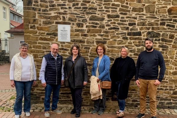 Erneuerung der Beschilderung an der Hohen Pforte